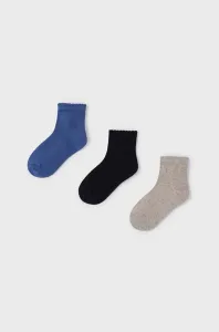 Dětské ponožky Mayoral 3-pack tmavomodrá barva #5964131