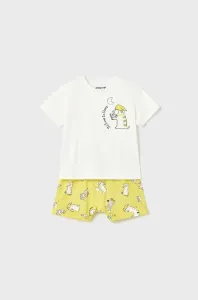 Dětské pyžamo Mayoral žlutá barva #6198032