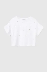 Dětské tričko Mayoral bílá barva #6146250