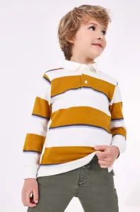 Dětské tričko s dlouhým rukávem Mayoral oranžová barva #5963886