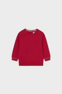 Dětský bavlněný svetr Mayoral červená barva