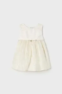 Dívčí šaty Mayoral bílá barva, mini #5447862