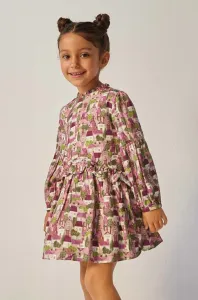 Dívčí šaty Mayoral fialová barva, mini #6065652