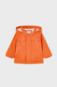 Kojenecká bunda Mayoral oranžová barva #4856854