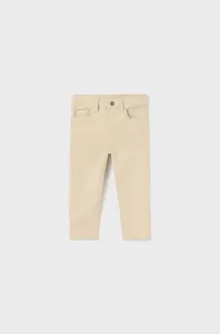 Kojenecké kalhoty Mayoral béžová barva, hladké #4658322