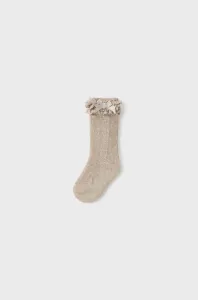 Kojenecké ponožky Mayoral hnědá barva