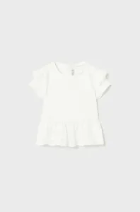 Kojenecké tričko Mayoral bílá barva