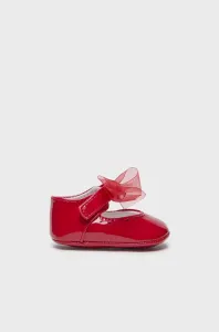 Dětské boty Mayoral Newborn červená barva #5684955