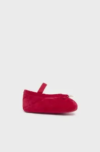 Dětské boty Mayoral Newborn červená barva #5686950