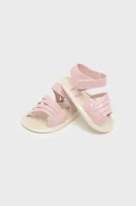Dětské boty Mayoral Newborn růžová barva #4686288