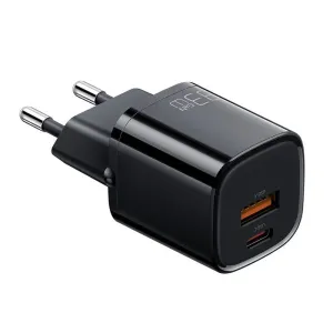 Síťová nabíječka Mcdodo Nano GaN CH-0151, USB + USB-C, 33 W (černá)