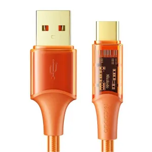Kabel Mcdodo USB-C CA-3150, 6A, 1,8 m (oranžový)