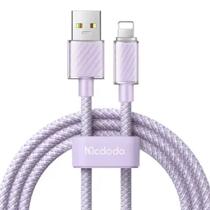 Kabel USB-A na Lightning Mcdodo CA-3645, 2 m (fialový)