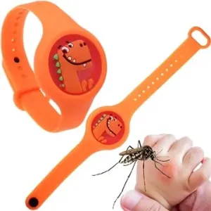 MDS LED Náramek proti komárům pro děti - Dino hodinky