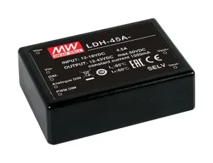 Mean Well Ldh-45A-1050Wda Led Driver, Constant Current, 45.15W