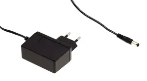 Mean Well Gsm12E09-P1J Adapter, Ac-Dc, 9V, 1.33A