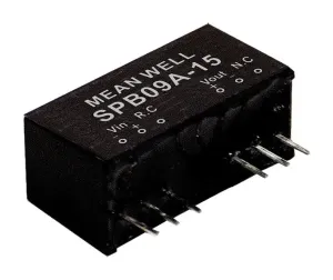 Mean Well Spb09A-15 Dc-Dc Converter, 15V, 0.6A
