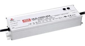 Mean Well Hlg-100H-42 Led Driver, Const Current/volt, 95.76W
