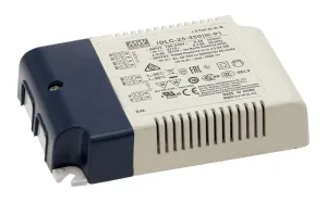 Mean Well Idlc-25-1050 Led Driver, Ac/dc, Const Current, 25.2W