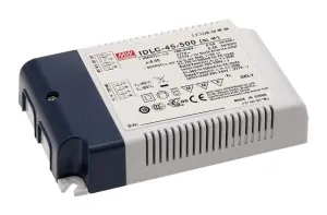Mean Well Idlc-45-1050 Led Driver, Ac/dc, Const Current, 45.15W