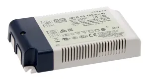 Mean Well Idlc-65-1050 Led Driver, Ac/dc, Const Current, 65.1W