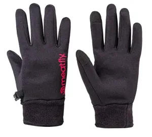 Meatfly Dámské rukavice Powerstretch Black/pink S