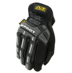Pracovní rukavice Mechanix M-Pact Open Cuff černá/šedá - L
