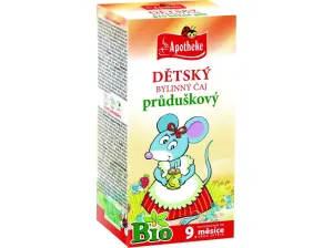 Apotheke Dětský čaj průduškový Myška BIO 20 sáčků