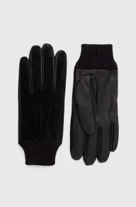 Semišové rukavice Medicine černá barva #6112234
