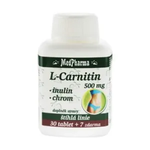 MedPharma L-Carnitin 500 mg + inulin + chrom 37 tablet #1158827