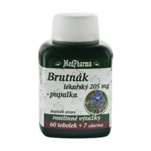 MedPharma Brutnák lékářský 205 mg + pupalka 60 tob. + 7 tob. ZDARMA