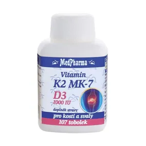 MedPharma Vitamin K2 + D3 1000 IU 107 tab #1158845