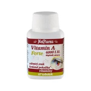 MedPharma Vitamin A 6000 I.U. Forte - 67 tob