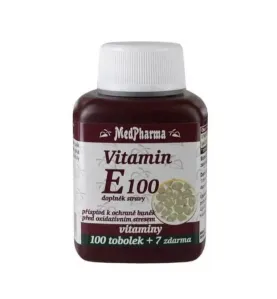 MedPharma Vitamin E 100 mg - 100 tob. + 7 tob. ZDARMA