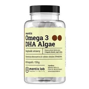 Mentis Omega 3 DHA Algae, 60 kapslí