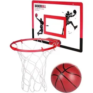 Merco Teamer basketbalový koš s deskou červený