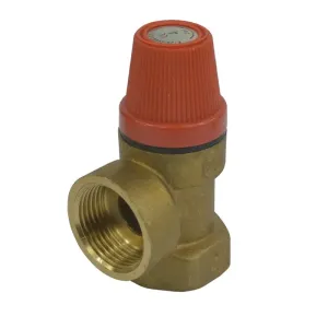 MEREO Pojišťovací ventil pro bojler s pevně nastaveným tlakem 2,5 bar, 1