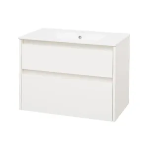 MEREO Opto, koupelnová skříňka s keramickým umyvadlem 81 cm, bílá CN911 #4518585