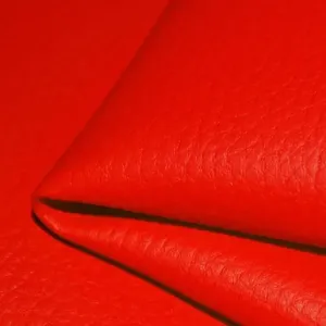 Látka ekokůže (koženka) barva červená D2755 NS-1056