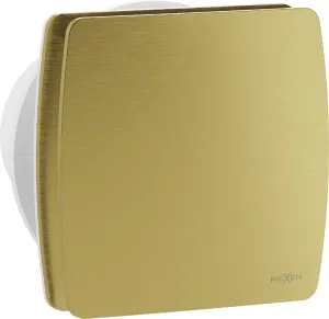 MEXEN AXS 100 koupelnový ventilátor s časovačem, zlatá W9601-100T-50
