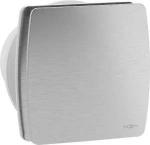 MEXEN AXS 100 koupelnový ventilátor se senzorem vlhkosti, stříbrná W9601-100H-11