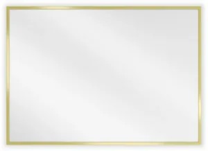 MEXEN Loft zrcadlo 70 x 50 cm, zlatý rám 9852-070-050-000-50
