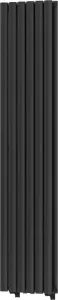 MEXEN Dallas otopný žebřík/radiátor 1600 x 360 mm, 1039 W, černý W214-1600-360-00-70