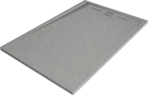 MEXEN Amon obdélníková sprchová vanička SMC 100 x 80 cm, šedá 4F618010