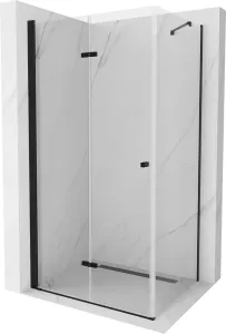 MEXEN/S Lima sprchový kout 110 x 100, transparent, černá 856-110-100-70-00