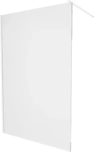 MEXEN/S KIOTO Sprchová zástěna WALK-IN 120 x 200, transparent 8 mm, bílá 800-120-101-20-00