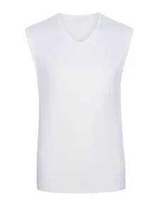 Nadměrná velikost: Mey, Funkční triko bez rukávů ,Dry Cotton' Bílá