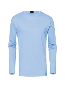 Nadměrná velikost: Mey, Pohodlné tričko s dlouhým rukávem, s kulatým výstřihem Světle Modrá