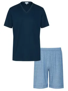 Nadměrná velikost: Mey, Pyžamo se vzorovanými šortkami Modrá #4791562