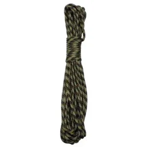 MFH nylonové lano 15 metrů 9mm maskácové
